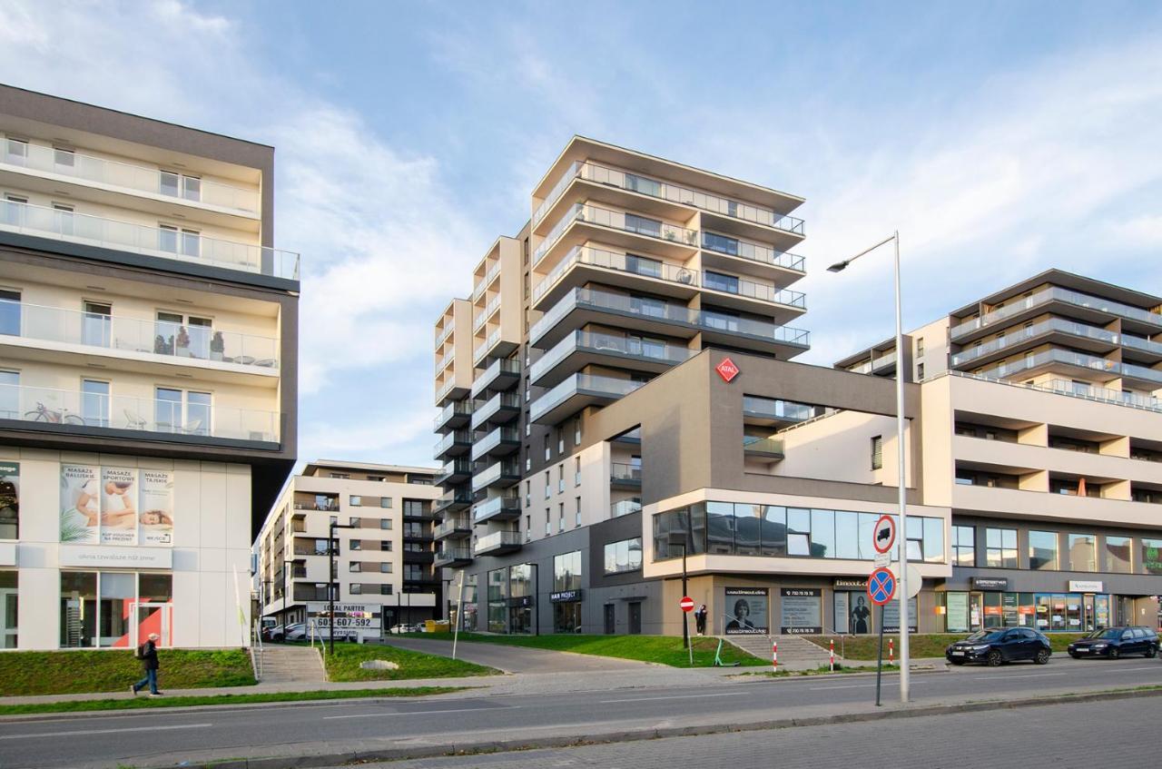 Sky Home- Blue Apartament -Manufaktura, Bezplatny Parking, Klima, Dostep Na Kod Лодз Екстериор снимка